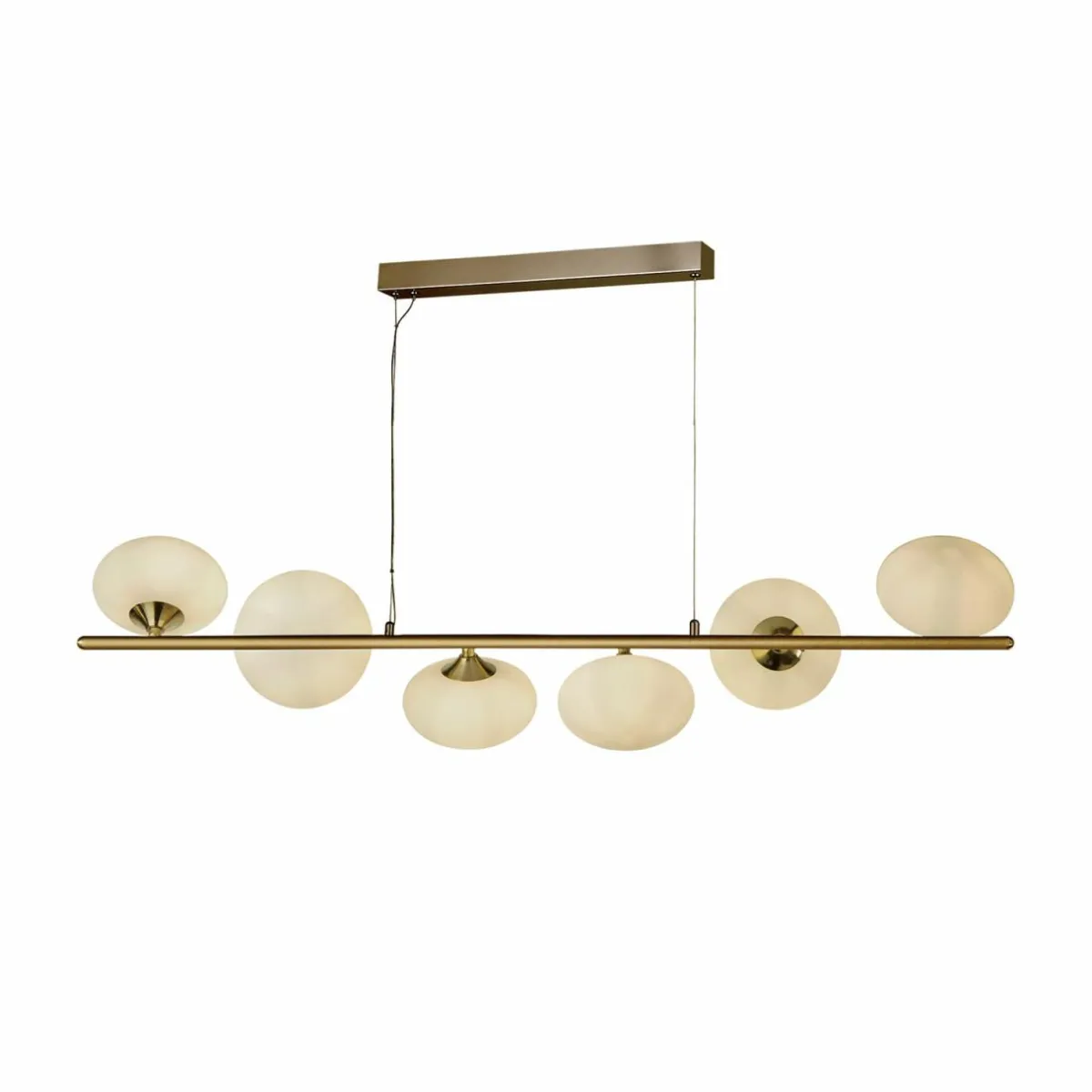 suspension_pebble___lampes_laiton_0.webp Flash Sale Searchlight Suspension Pebble à 6 lampes, laiton