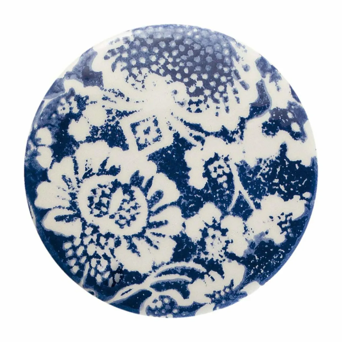 suspension_pi_motif_fleurs___cm_bleublanc_1.webp Clearance Ferroluce Suspension PI, motif fleurs, Ø 5,5 cm, bleu/blanc