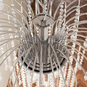 Best Sale ONLI Suspension Pioggia pluie de cristal Ø50cm chrome