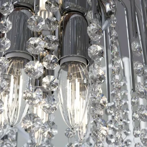 Best Sale ONLI Suspension Pioggia pluie de cristal Ø50cm chrome