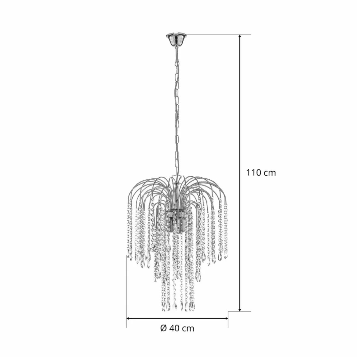 suspension_pioggia_pluie_de_cristal_cm_chrome_5.webp New ONLI Suspension Pioggia pluie de cristal Ø40 cm chromée