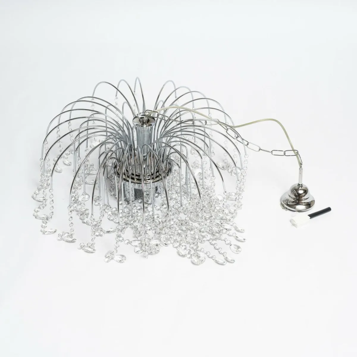 suspension_pioggia_pluie_de_cristal_cm_chrome_6-1.webp Best Sale ONLI Suspension Pioggia pluie de cristal Ø50cm chrome