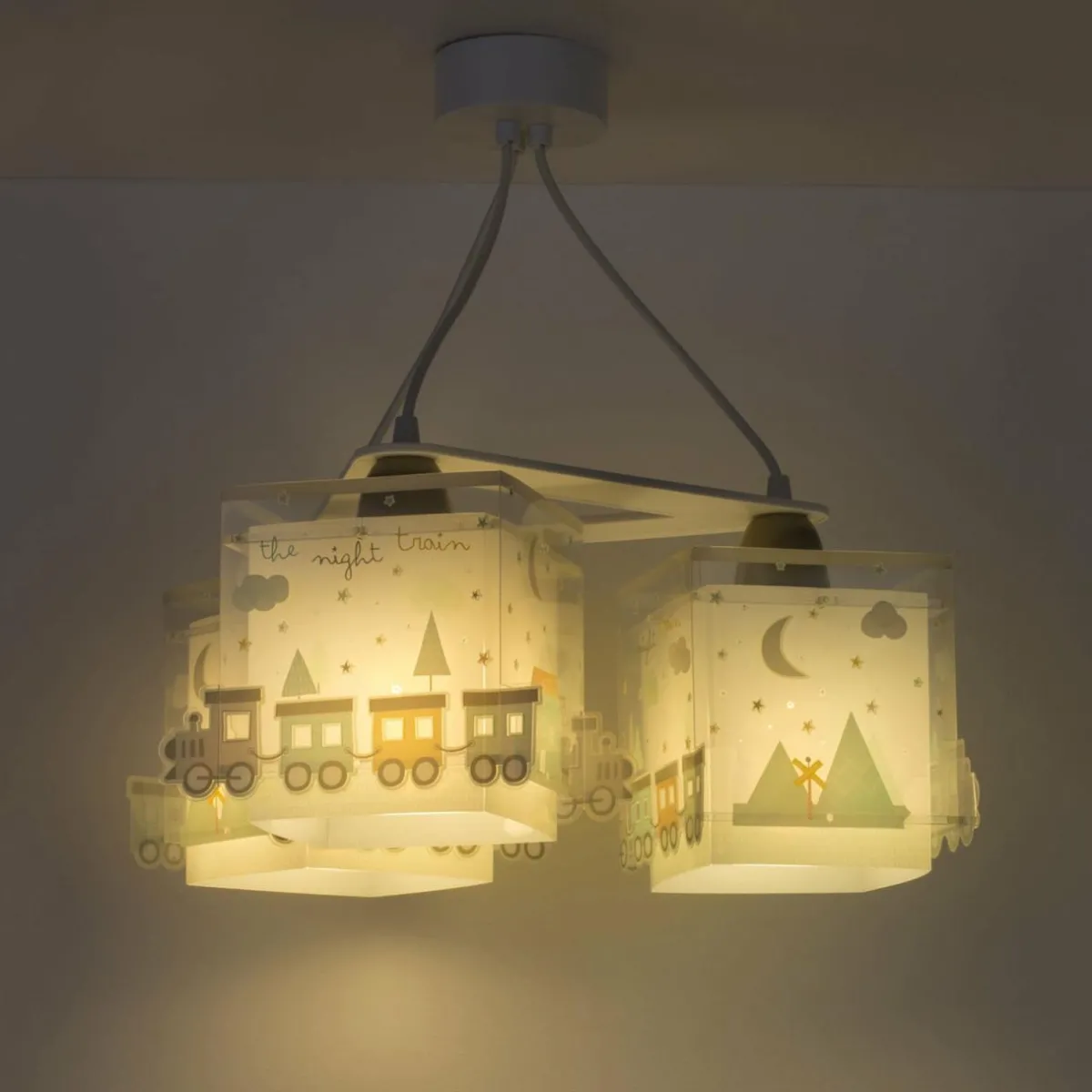 suspension_pour_enfants_the_night_train__lampes_0.webp Clearance Dalber Suspension pour enfants The Night Train, 3 lampes