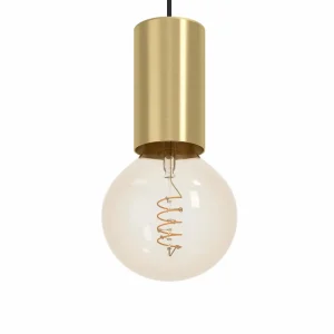 Best Sale EGLO Suspension Pozueta 1, à 1 lampe, laiton