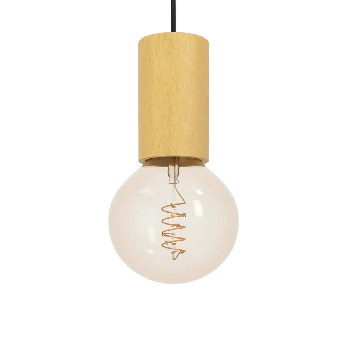 suspension_pozueta____lampe_noiremarron_0.webp Store EGLO Suspension Pozueta 1, à 1 lampe, noire/marron