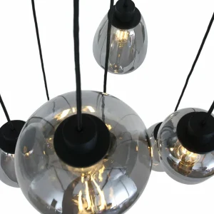 Clearance Steinhauer Suspension Reflexion, à 7 lampes Ø 55 cm