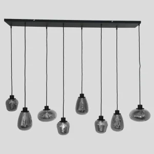 Clearance Steinhauer Suspension Reflexion, à 8 lampes 145x14 cm