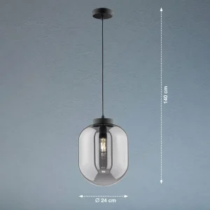 Fashion FISCHER & HONSEL Suspension Regi, à une lampe, Ø 24 cm