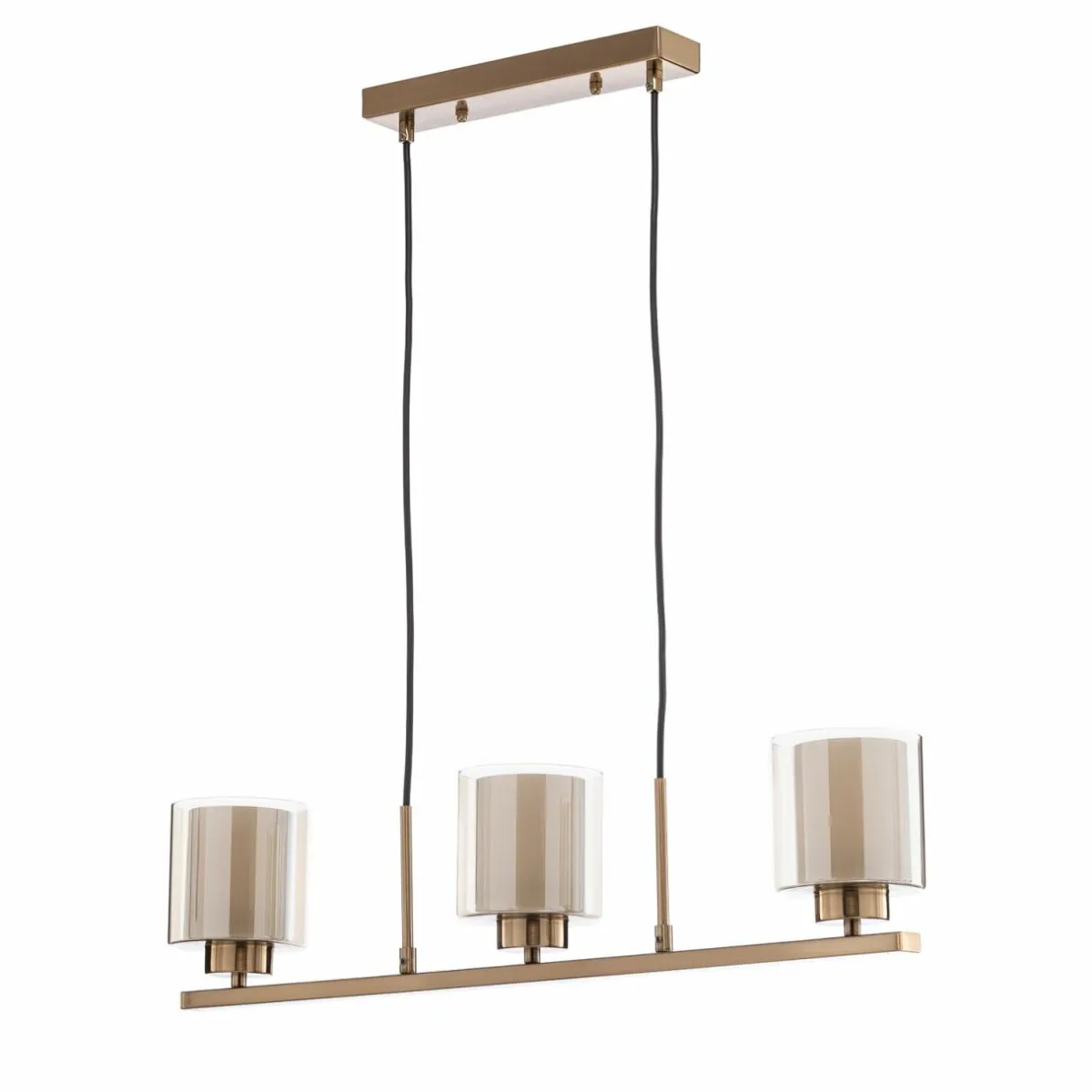 suspension_ressa_linaire_laiton_ancien__lampes_1.webp Flash Sale Lucea Suspension Ressa linéaire, laiton ancien, 3 lampes