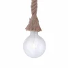 Discount JUST LIGHT. Suspension Rope avec corde, à 1 lampe