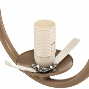 Cheap Jupiter Suspension Samba, à 1 lampe, beige/blanc