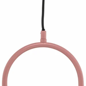 Sale Jupiter Suspension Samba, à 1 lampe, rose/blanc