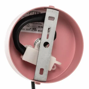 Sale Jupiter Suspension Samba, à 1 lampe, rose/blanc