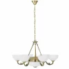 Discount EGLO Suspension Savy à huit lampes
