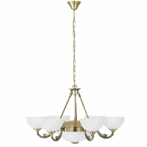 Discount EGLO Suspension Savy à huit lampes