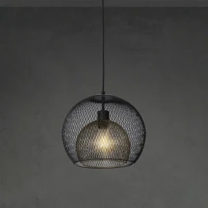 Online NOWA GmbH Suspension Selina double abat-jour fil à une lampe