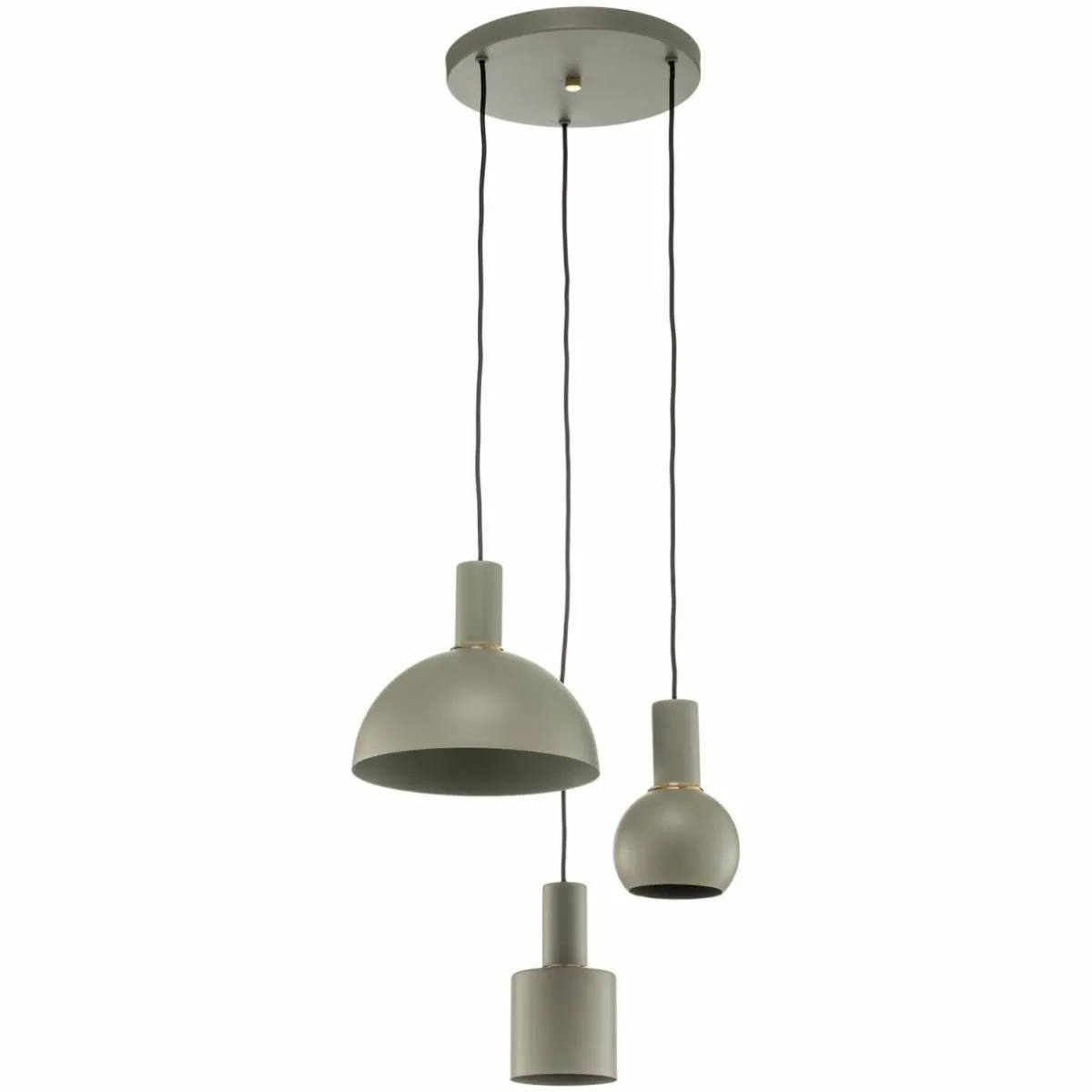 suspension_selma___lampes_verte_1.webp Discount Argon Suspension Selma, à 3 lampes, verte