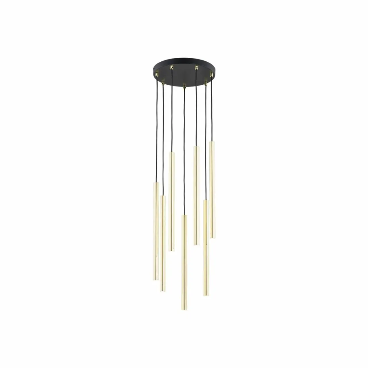 suspension_selter_premium_dor___lampes_mtal_1.webp Sale EMIBIG LIGHTING Suspension Selter Premium, doré, à 7 lampes, métal