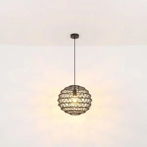 Online Globo Suspension Senni, brun, Ø 39 cm