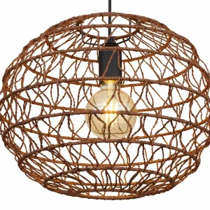 Online Globo Suspension Senni, brun, Ø 39 cm