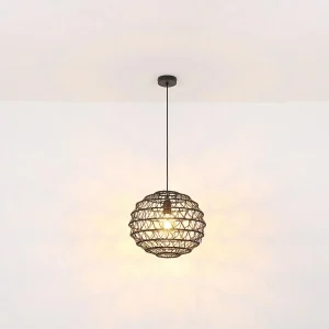Online Globo Suspension Senni, noir, Ø 39 cm