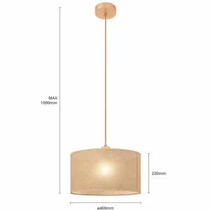 Fashion Viokef Suspension Senso, ronde, Ø 40 cm