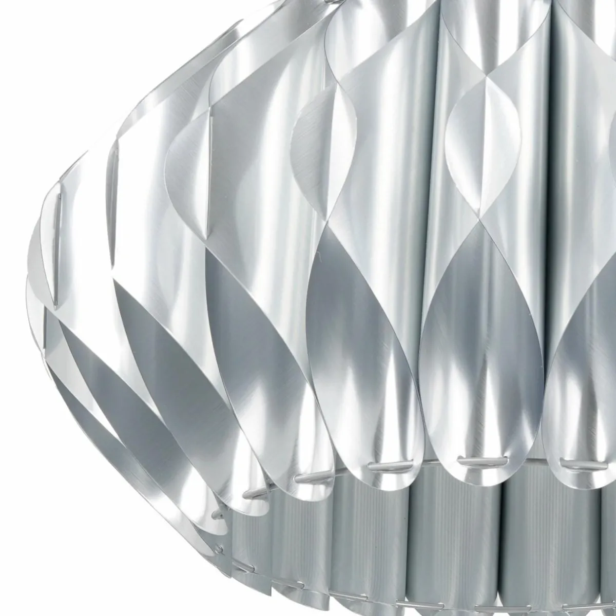 suspension_serenity_abatjour_plastique_argente_3.webp Best Sale Luminex Suspension Serenity abat-jour plastique, argentée