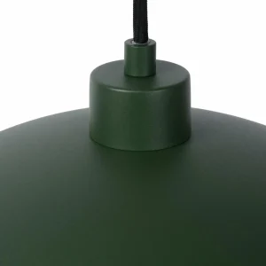 Best Sale Lucide Suspension Siemon en acier, Ø 40 cm, verte