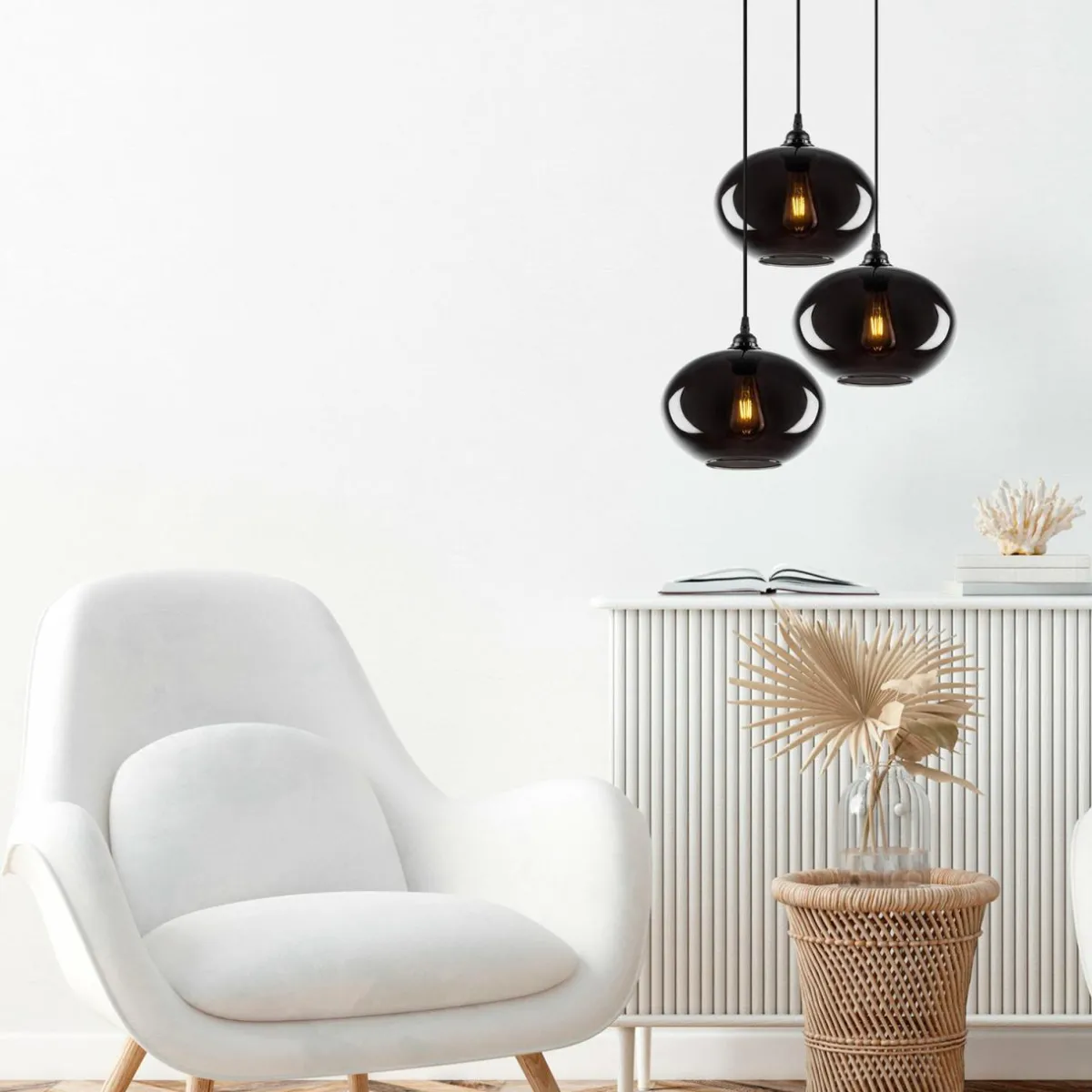 suspension_smoked____lampes_rondelle_de_verre_cm_1.webp New Opviq Suspension Smoked 051 à 3 lampes Rondelle de verre Ø27cm