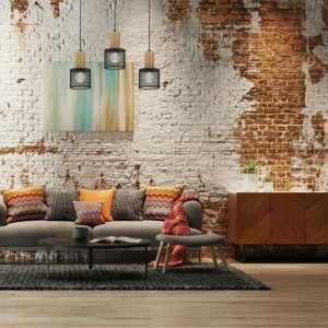 Store Eko-Light Suspension Sobresa abat-jour grille, à 3 lampes