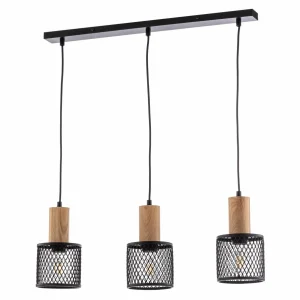 Store Eko-Light Suspension Sobresa abat-jour grille, à 3 lampes