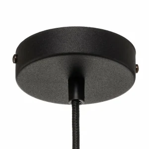 Flash Sale Solbika Lighting Suspension Soda Cylindre en verre ambre Ø 12cm