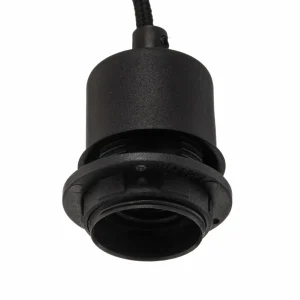 Flash Sale Solbika Lighting Suspension Soda Cylindre en verre ambre Ø 12cm