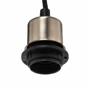 Cheap Solbika Lighting Suspension Soda Cylindre en verre gris fumé Ø 12cm