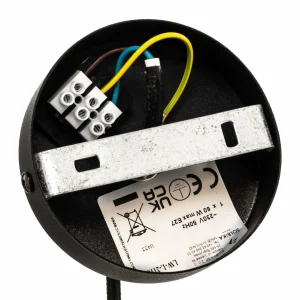 Cheap Solbika Lighting Suspension Soda Cylindre en verre gris fumé Ø 12cm