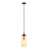 Flash Sale Euluna Suspension Soda Cylindre en verre jaune Ø 12cm
