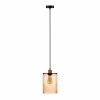 Online Euluna Suspension Soda Cylindre Verre brun clair Ø 18cm