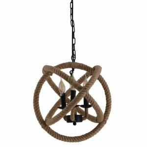 Best Sale Näve Suspension sphérique Regia en corde naturelle