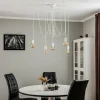 Hot Nowodvorski Lighting Suspension Spider en blanc, à cinq lampes