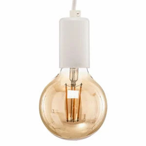 Hot Nowodvorski Lighting Suspension Spider en blanc, à cinq lampes