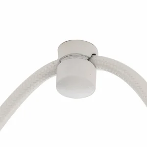 Hot Nowodvorski Lighting Suspension Spider en blanc, à cinq lampes