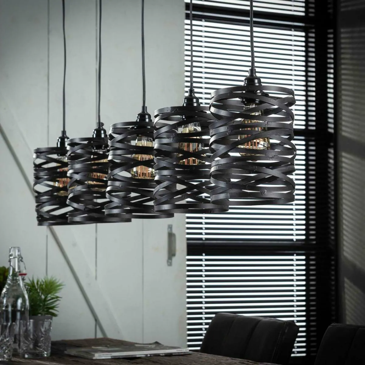 suspension_spindlight___lampes_0.webp Clearance Zijlstra Suspension Spindlight à 5 lampes