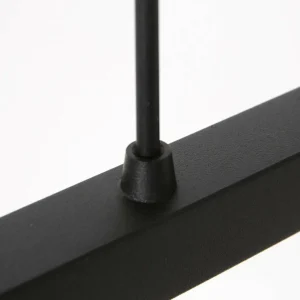 Clearance Steinhauer Suspension Stang, tressage noir/naturel, 3 lampes