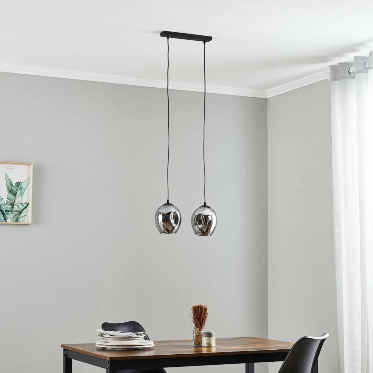suspension_starla_lampes_verre_graphite_2.webp Cheap EMIBIG LIGHTING Suspension Starla, 2lampes, verre graphite