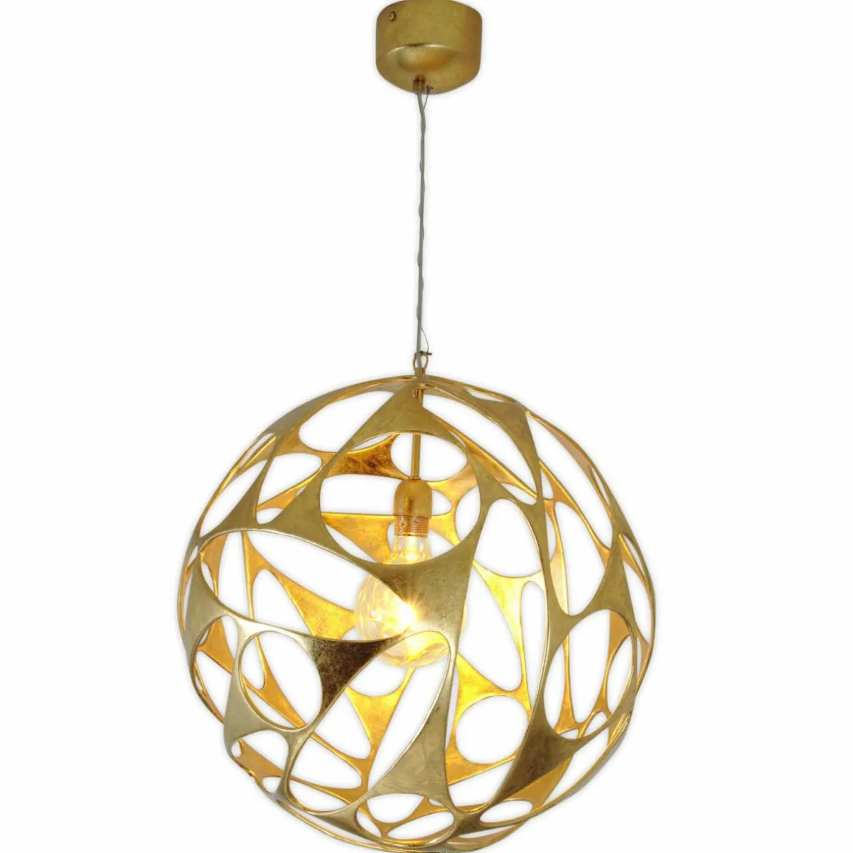 suspension_talismano_dore_cm_1.webp Discount Holländer Suspension Talismano, dorée, Ø55 cm