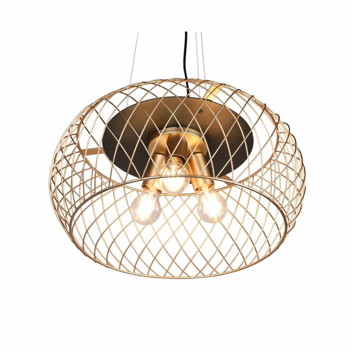 suspension_tamil_avec_abatjour_cage_laiton_mat_0.webp Cheap Trio Lighting Suspension Tamil avec abat-jour cage, laiton mat