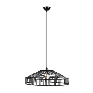 Discount Markslöjd Suspension Tapa, fiche, noir, bambou, Ø 70 cm