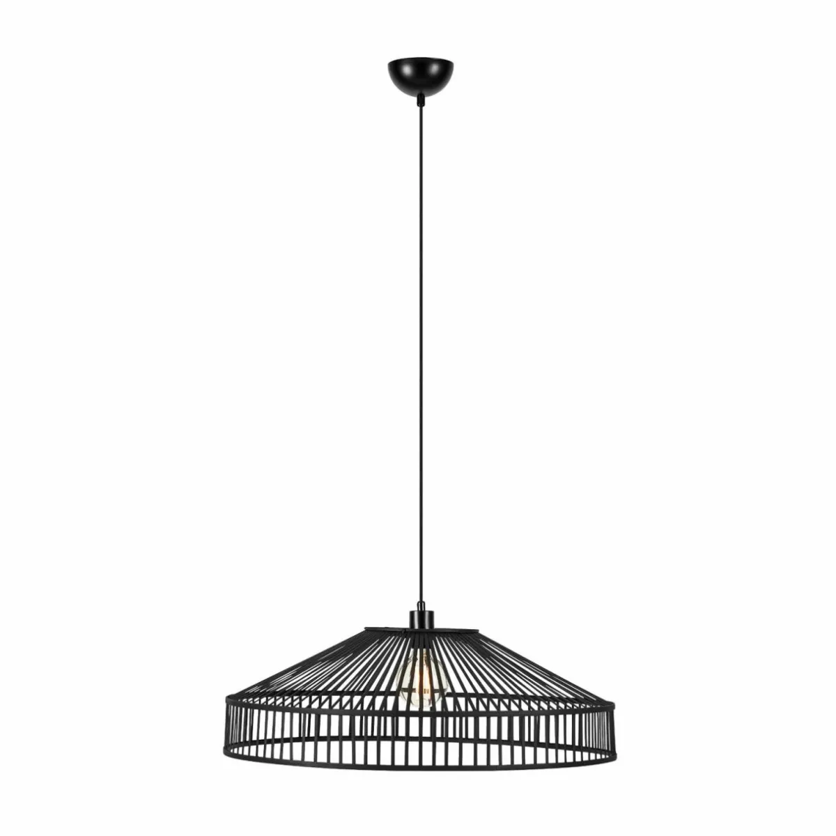 suspension_tapa_fiche_noir_bambou___cm_1.webp Discount Markslöjd Suspension Tapa, fiche, noir, bambou, Ø 70 cm