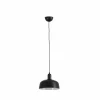 Best FARO BARCELONA Suspension Tatawin, noir, verre, Ø 18,4 cm