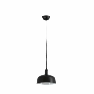 Best FARO BARCELONA Suspension Tatawin, noir, verre, Ø 18,4 cm